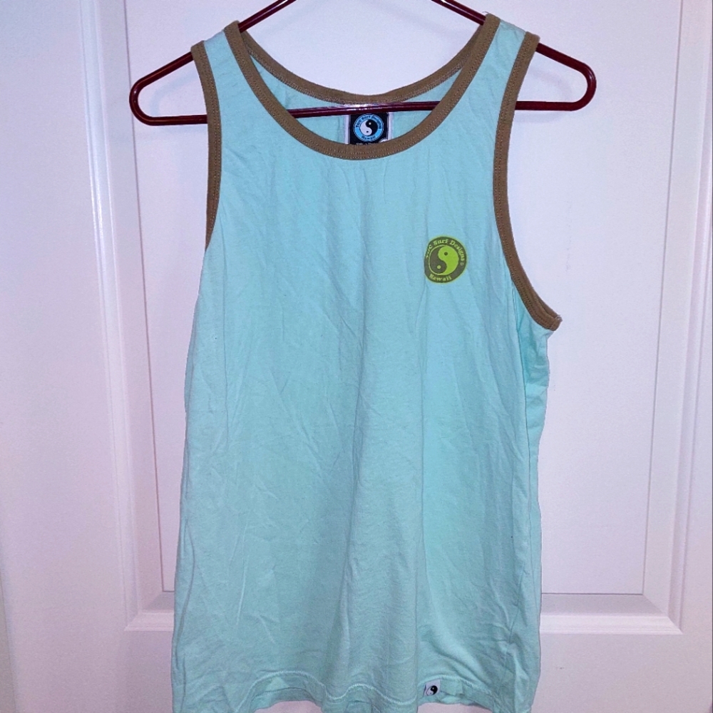 Men's T&C Surf Designs Blue Tank Top - (M)